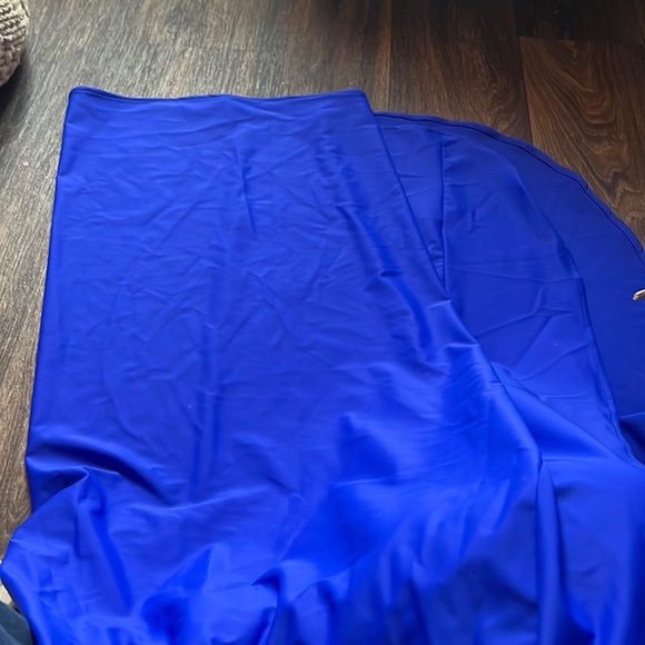 Olivia Wrap Skirt in Azul - Picture 5 of 8